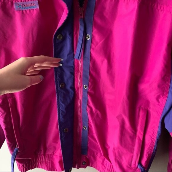 VINTAGE | Columbia Women’s Bugaboo Jacket Pink Purple Size Small - Picture 5 of 11